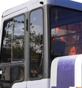 4457176 Máy xúc HITACHI Cabin kính Cửa sổ Cửa trái Vị trí dưới Kính cường lực SỐ 3