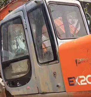 4457174 Máy xúc HITACHI Kính cabin Cửa sổ Mặt trái Vị trí thẳng Kính cường lực SỐ 2