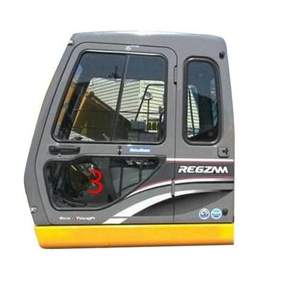Cabin máy xúc KATO Cửa trái bằng kính Vị trí phía dưới SỐ 3 OEM