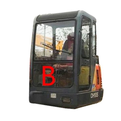 Máy xúc DAEWOO DH55 Kính chắn gió Mặt trước bằng kính cường lực
