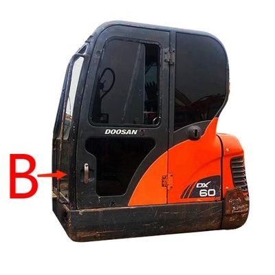 DX70 DH130 DH170 DOOSAN Kính chắn gió Vị trí phía trước B Kính chắn gió