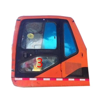 DX225LC-7 DX150LC-7 Kính chắn gió 5mm Máy xúc DOOSAN Cửa trái Vị trí phía dưới SỐ 3