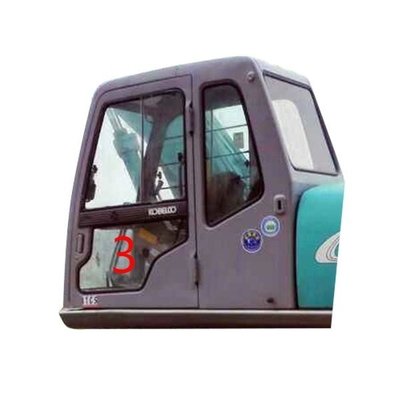 Cửa trái Vị trí dưới Máy xúc Cabin Kính cường lực Vị trí SỐ 3