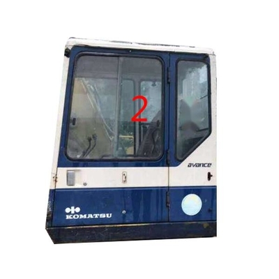 Kính cường lực bên trái để thay thế kính chắn gió Máy xúc KOMATSU
