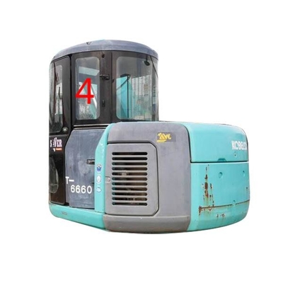 Ổn định nhiệt tốt Kính máy xúc KOBELCO Cửa trái Vị trí phía sau SỐ 4