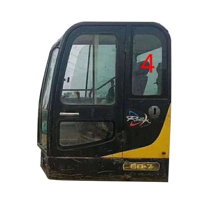 Kính chắn gió Cabin Kính cho thợ đào Cửa trái Vị trí mặt sau SỐ 4
