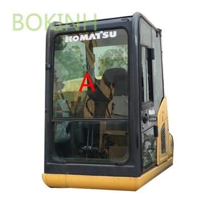 PC70-8 PC60-8 KOMATSU Cab Glass Kính chắn gió Kính cường lực phía trước