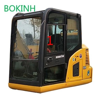 PC60-8 PC70-8 KOMATSU Kính cabin Vị trí bên trái Mặt nghiêng SỐ 1 Dày 5mm
