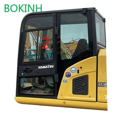 PC60-8 PC70-8 Kính cabin máy xúc nhiệt độ bên trái để thay thế kính chắn gió Komatsu