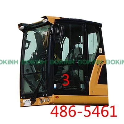 486-5461 Kính cabin CATERPILLAR Cửa trái Vị trí dưới Kính cường lực SỐ 3