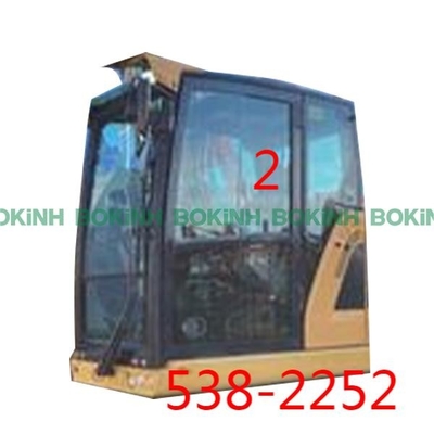 538-2252 Kính thay thế Máy xúc Caterpillar Mặt trái Vị trí thẳng Kính cường lực SỐ 2
