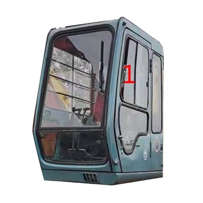 AT154426 HITACHI Máy xúc Cab Cửa sổ Kính cường lực Bên trái Vị trí nghiêng SỐ 1