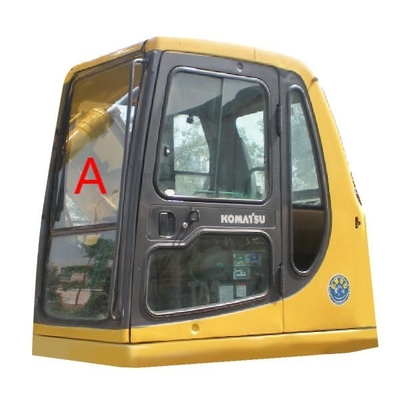 Không có lỗ KOMATSU Cab Glass Máy xúc Kính chắn gió phía trước