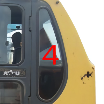 Cabin Kính chắn gió Kính cường lực Mặt sau Bên trái Vị trí số 4