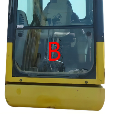 Mặt trước Kính máy xúc Komatsu thay thế Kính máy đào cường lực