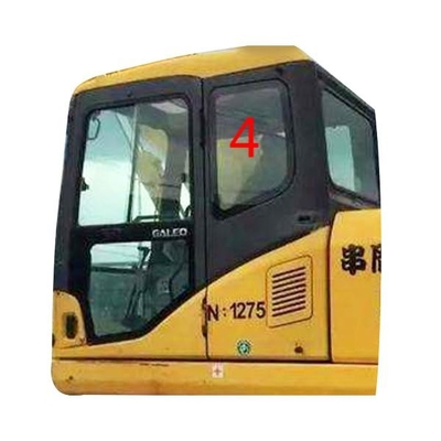 Máy xúc chịu nhiệt độ Cửa sổ Cabin kính Mặt sau Vị trí bên trái SỐ 4