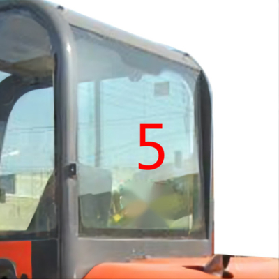 Máy xây dựng kính OEM DOOSAN Cabin Vị trí mặt sau SỐ 5