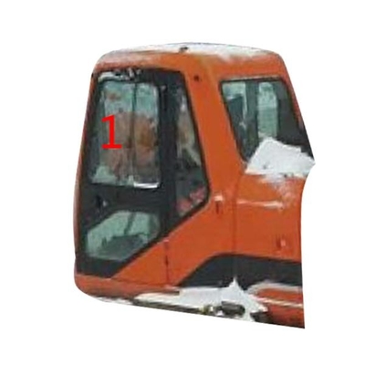 DX220LC-7 DX225LC-9 Kính DOOSAN Vị trí nghiêng bên trái Số 1 Kính cabin máy xúc cường lực