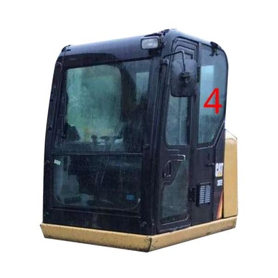 CAT307E E307E Máy xúc Cửa sổ Kính CATERPILLAR Cabin Cửa trái Vị trí phía sau SỐ 4