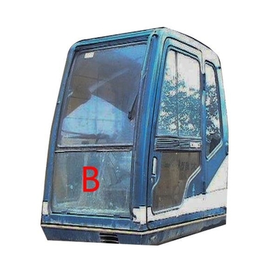 Thay thế kính trước máy xúc FCC 820mm Rộng 490mm Chiều cao