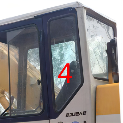 KOMATSU Kính cabin cho máy đào KOMATSU Cửa trái Phía sau Vị trí số 4