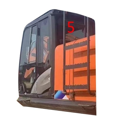 Kính cabin máy xúc HITACHI cường lực 5mm Thay thế cửa sổ mặt sau
