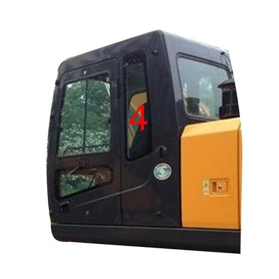 Cabin Máy xúc Cửa sổ Kính cửa trái Vị trí phía sau Kính chắn gió SỐ 4