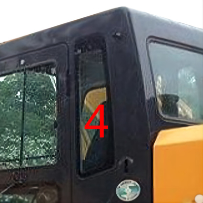 Cabin Máy xúc Cửa sổ Kính cửa trái Vị trí phía sau Kính chắn gió SỐ 4