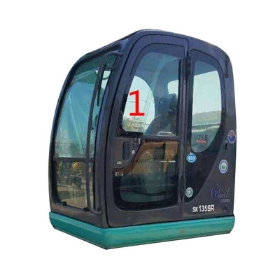 Mặt trái Kính máy xúc KOBELCO Vị trí bên trái SỐ 1