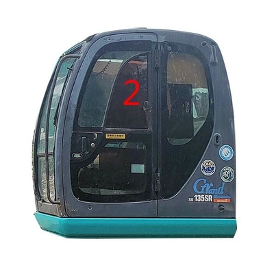 DOT KOBELCO Mini Digger Thay thế kính Vị trí bên trái Kính chắn gió SỐ 2
