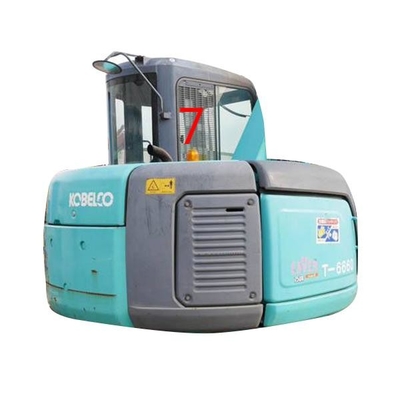 Vị trí bên phải Số 7 KOBELCO Kính chắn gió bằng kính máy xúc