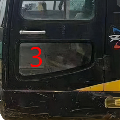 Kính trước HYUNDAI màu xanh lá cây Cửa trái Vị trí dưới Số 3 OEM