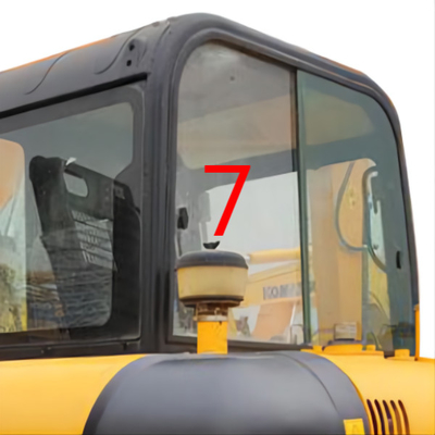 R55-7 R60-7 Hyundai Thay thế kính chắn gió RoHS Mini Digger Glass