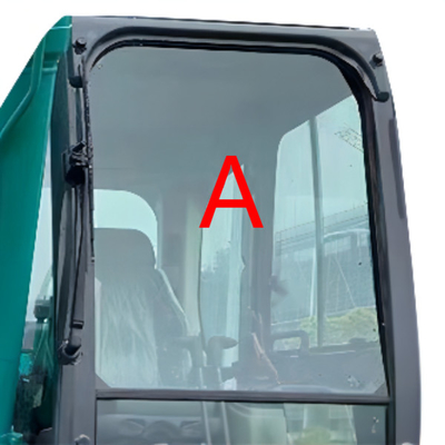 Kính máy xúc 1040mm 840mm KOBELCO Vị trí phía trước A