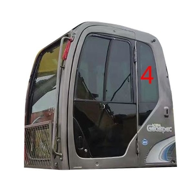 Thay thế kính máy xúc 600mm Cửa trái Vị trí phía sau Kính chắn gió SỐ 4