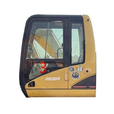 CAT CATERPILLAR Cab Glass Kính chắn gió FCC Kính cường lực Cửa trái Vị trí phía dưới SỐ 3