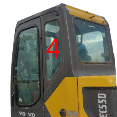 EW55C VOLVO Kính chắn gió Cửa sổ kính Cửa trái Vị trí phía sau SỐ 4