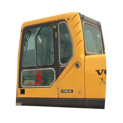 EC240B VOLVO Kính chắn gió Cabin 5mm Kính cường lực