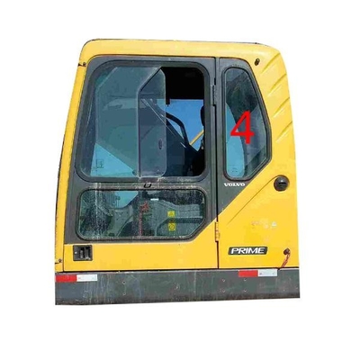 EC360B VOLVO Mini Digger Glass Thay thế Kính chắn gió Mặt sau bên trái Vị trí số 4