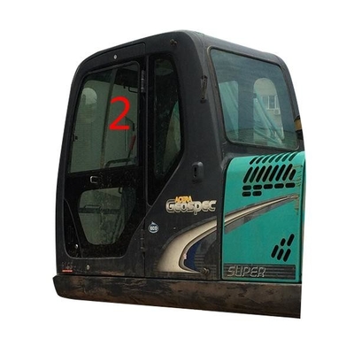 SK230-6 SK-6 SK-8 Cửa sổ thay thế cửa sổ thay thế cửa sổ bên trái Vị trí thẳng bên trái Kính chắn gió SỐ 2