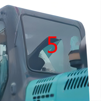 SK-6 SK-8 SK230-6 Kính máy xúc KOBELCO Cửa trái Vị trí mặt sau Kính chắn gió SỐ 5 Kính cường lực