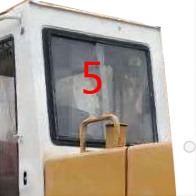 Kính chắn gió chống uốn cong Máy xúc kính cường lực Cabin Mặt sau SỐ 5