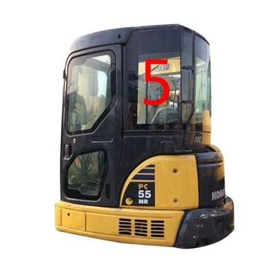 Kính chắn gió PC55MR PC55 KOMATSU Thay thế cửa sổ máy xúc RoHS Mặt sau SỐ 5