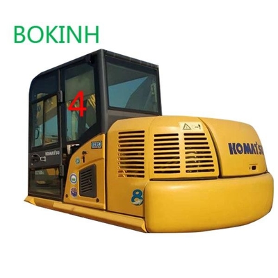 PC60-8 PC70-8 KOMATSU Cabin kính Mặt sau Vị trí bên trái SỐ 4 Chịu nhiệt độ