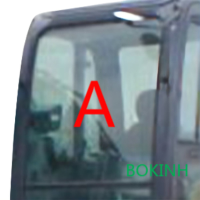 Kính chắn gió cường lực Máy xúc KOBELCO Kính phía trước Vị trí A SK200-7 SK210-7 SK-7