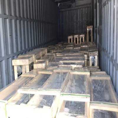 Thay thế kính máy xúc OEM CATERPILLAR 210-5792 Cab Front Down Positon B Kính chắn gió cường lực