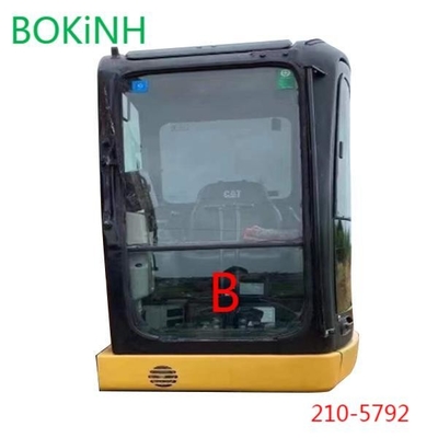 Thay thế kính máy xúc OEM CATERPILLAR 210-5792 Cab Front Down Positon B Kính chắn gió cường lực