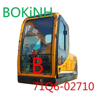 71Q6-02710 HYUNDAI Cabin Máy xúc Kính cường lực Phía trước Vị trí dưới B Kính chắn gió