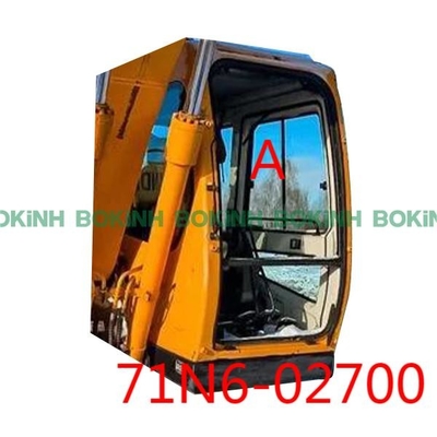 71N6-02700 Kính trước HYUNDAI Kính phía trước 797mm Cabin máy xúc rộng Vị trí phía trên A