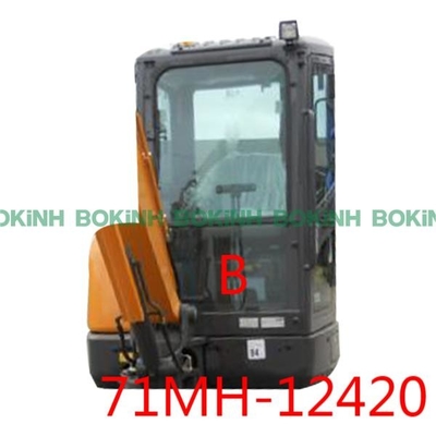 71MH-12420 Huyndai Kính trước Vị trí dưới B cho CX26C